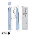 نقشه قفل اهرمی MS8007Z-1-1